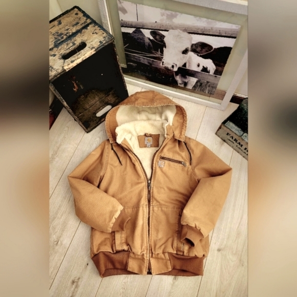 Carhartt Weathered Duck Wildwood Jacket Beth Dutton Yellowstone M/L/XL - Picture 4 of 12